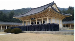 육사 72기 생도, 호국의 성지 통일전 방문