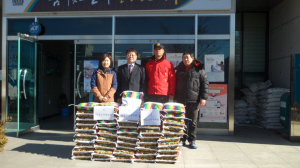 경주시 불국동, ㈜금강산업개발 `사랑의 쌀` 전달 