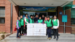 경주시, 동천동 새마을부녀회 경로당 국수 전달