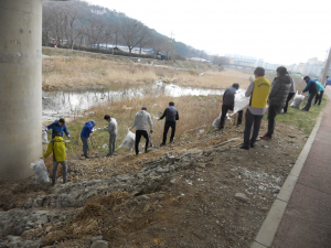 경주시 현곡면 청년회, 고향하천살리기 정화활동 펼쳐 