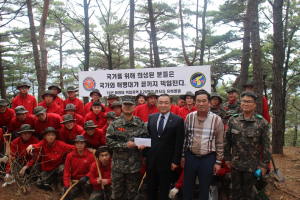 경북남부보훈지청,6.25 전사자 유해 발굴 국군장병 위문 