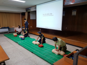 경주경찰서, 심폐소생술 등 응급처치 교육 