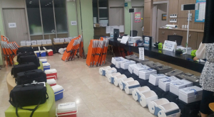 경주시 보건소, 화랑대기 축구대회 의료지원반 주.야 `총력` 