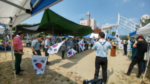 경주시 선도동 청년회.자율방범대 ˝태극기 휘날리며 걷기대회˝개최 
