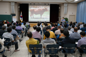 경주시농업기술센터, 한우사육농가 농업인 실용교육 