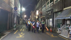 경주경찰서 중앙파출소, 주민과 함께하는 골목길 협업순찰 