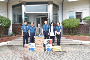 경주경찰서, 추석 맞이 사회복지시설 위문 `사랑 나눔` 