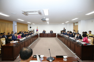 경주시의회, 9월 전체의원간담회 개최 