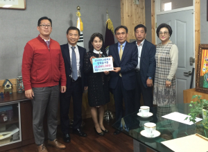 경주시, 선덕여자고 `경주소방안전협의회 장학금` 전달식 개최 