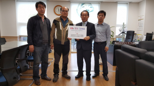 경주시 안강읍 ˝주민화합한마당＆청소년가요제˝ 수익금 이웃돕기 성금 기탁 