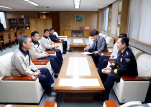 양우철 경주경찰서장, 테러취약시설 현장 방문 간담회 개최 