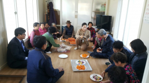 경주시, 최병윤 감포읍장 경로당 방문 새해인사 