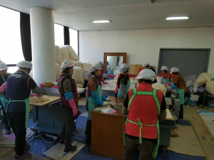 경주농협 농가주부 모임 ˝강정˝ 판매 행사 