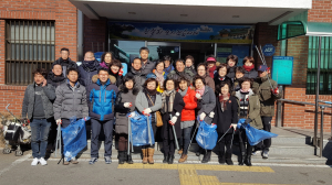 경주시 동천동, 설 귀성객 맞이 환경정화활동 실시 
