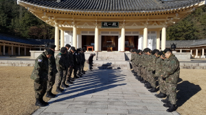 경주시, 재난복구 참여한 육군 50사단 장병 경주 유적 답사 