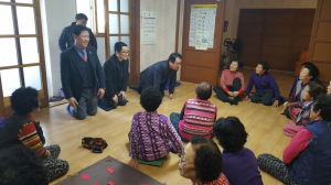 경주시 천북면, 신년맞이 관내 경로당 방문 