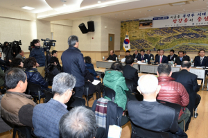 경주시 최양식 시장, 읍.면.동 순회 시민의 현장 목소리 직접 청취