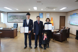 경주소방서, 화재현장 인명구조 민간 유공자 표창장 전달 