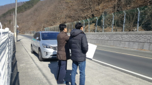 경주시, 해빙기 낙석위험 도로절개지 안전점검 