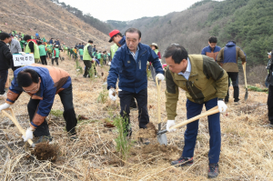 경주시, 제72회 식목일 기념 나무심기 행사 열려 