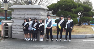 경주시 디자인고, 학교주변 교통안전 캠페인 활동 전개 