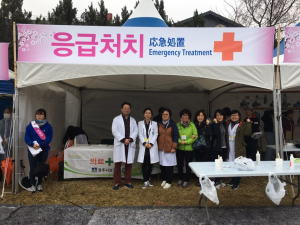경주시 보건소, 벚꽃마라톤 응급환자 소중한 생명 살려 