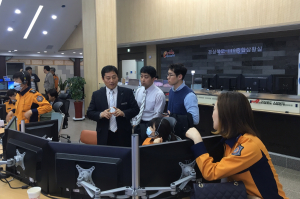 경주소방서 구급대원, 경북도 구급상황관리센터 체험 근무 