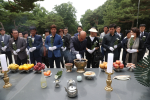 경주시, 6월 호국보훈의 달 맞아 충혼탑 위패 봉안식 거행