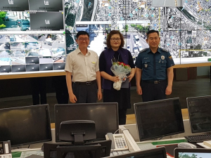 경주경찰서, CCTV관제센터 직원에 감사장 전달