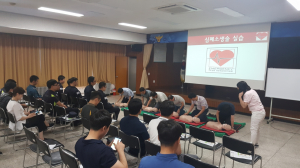 경주경찰서, 피서객 안전을 위한 심폐소생술 교육 