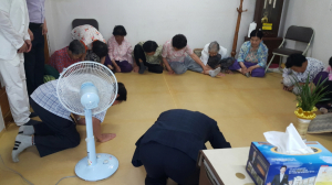 경주시 산내면, 이대우 면장 경로당 방문 부임 인사 