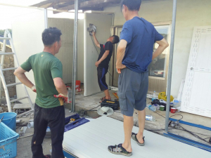 경주시 안강읍 촘촘복지단, 불볕더위에 이열치열 봉사활동 `구슬땀` 
