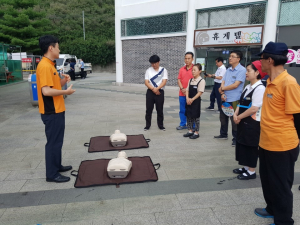 경주소방서, 고속도로 이용객 재난대응 교육 