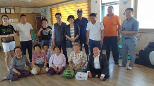 경주시 불국동 체육회, 경로당 위문 