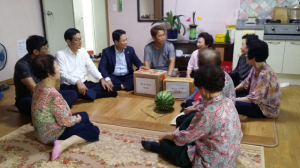 경주시 황성동 `청년회.자유총연맹황성분회` 경로당 위문 