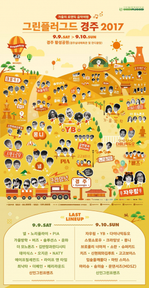 경주 가을의 로맨틱 뮤직 페스티벌 ˝그린플러그드 in 경주˝ 개최 