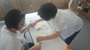 경주시 보건소, 배냇저고리 만들기 프로그램 운영 