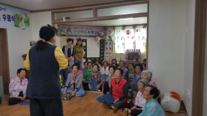 경주시 보건소, 우리마을 예쁜치매쉼터 경로당별 수료식 개최 