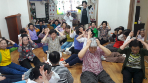 경주시 건천보건지소, 우리마을 예쁜 치매쉼터 작품전시회 및 수료식 열려 