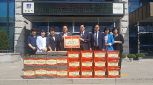 경주시 황성동, 하나님의교회의 이웃사랑 `사랑의 생필품` 후원 