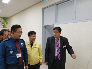 경주경찰서, 수능 시험지 보관장소 철통 경비 