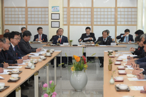 경주시, 안강 세심권역에서 12월 읍면동장회의 가져 