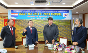 경주시, 파라과이 에프라인 알레그레 대통령후보 일행 방문 