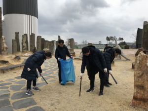 경주세계문화엑스포, 포스코 신입사원 환경미화 `자원봉사` 