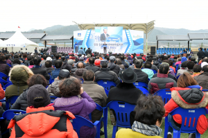 경주시, 안강 칠평천 자연재해위험지구 정비사업 준공 