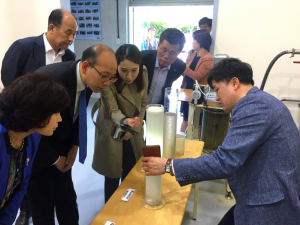 경주시, 홍콩무역발전국 한국지부장 일행 에코물센터 방문 