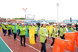 경주시, 제56회 경북도민체육대회 선수단 출정 