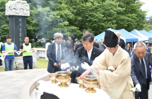 경주시, 제21회 임란의사 추모 행사 열려 