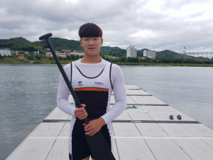 동국대 경주캠퍼스 카누부, 1학년 박철민 선수 카누용선 국가대표 선발 