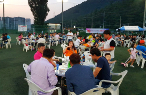 경주시 용강동청년회, 어려운 이웃돕기 `일일호프` 운영